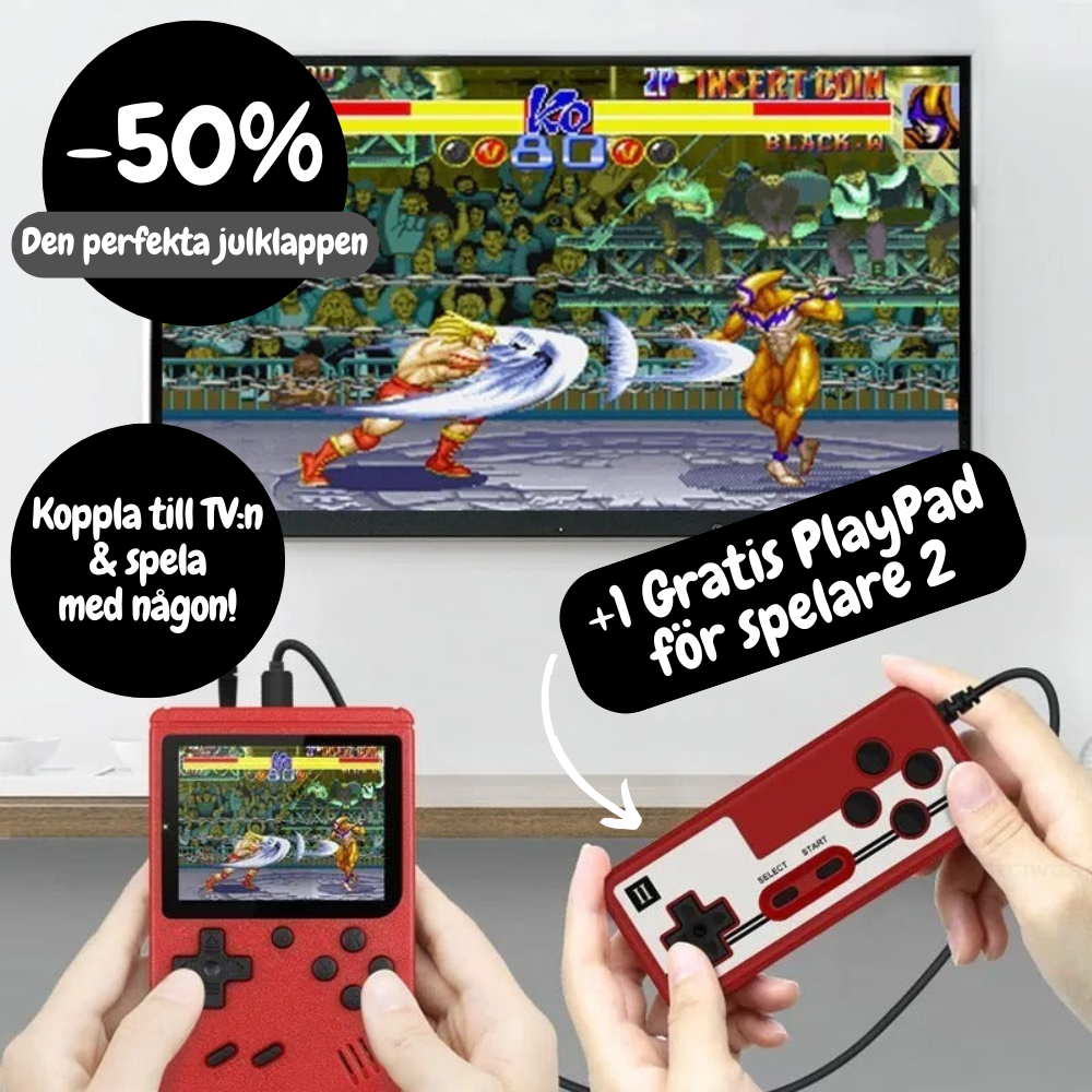 RetroPlay™ - Barndoms spelen i dina händer