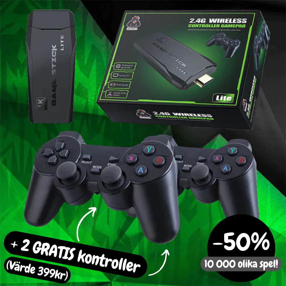 RetroStick™ - Hela din barndom i en liten sticka